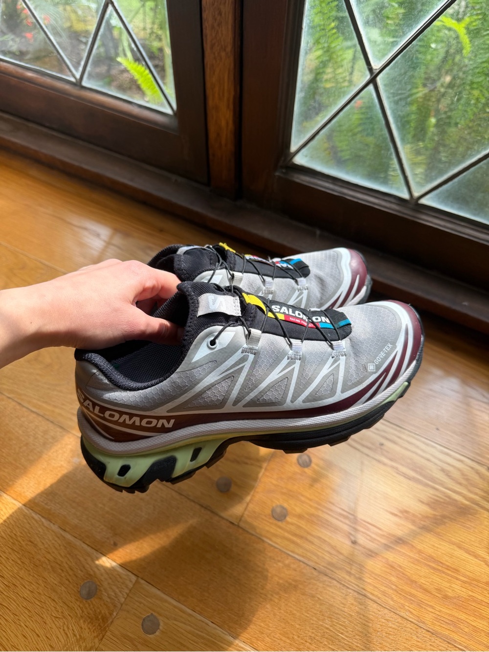 Salomon XT-6 Goretex Paloma / Maroon Banner / Butterfly